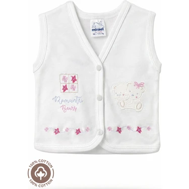 Unisex Bebek Ikiz Nakışlı %100 Organik Pamuklu Penye Bebek