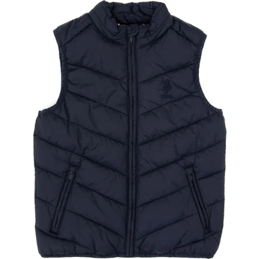 U.s. Polo Assn. Erkek Çocuk Lacivert Yelek (Dokuma)