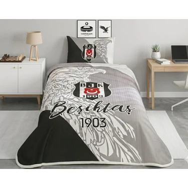Taç Lisanslı Beşiktaş Since 1903 Pamuklu Pike