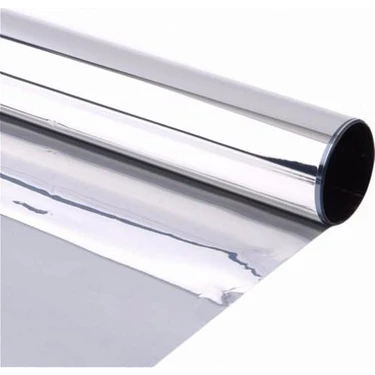 Black Master® Aynalı Cam Filmi 75 cm x 3m Şık Görünüm ve UV Koruma Özelliği ile Enerji