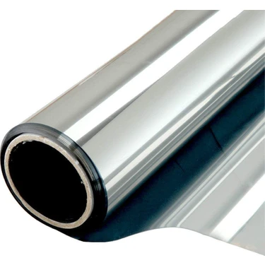 Black Master Aynalı Cam Filmi 60 cm x 3 Metre UV Koruma Özellikli Dayanıklı