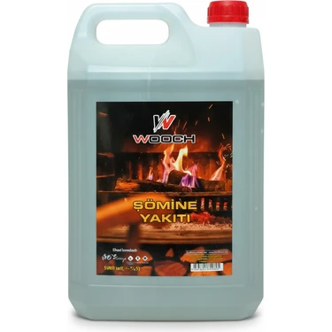 Ddtrend 5 Litre Masaüstü Şömine Yakıtı %99 Bioethanol Özel Bidonda Kokusuz Dumansız Sarı
