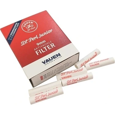 40'lı Dr. Perl Junior Vauen Filtre 9 mm. Pipo Filitresi