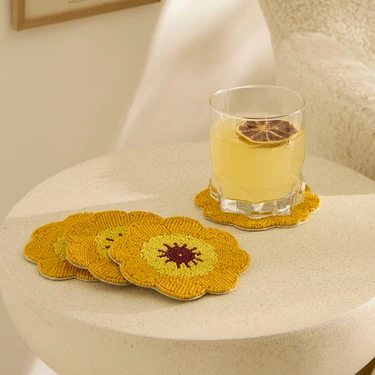 Karaca Home Camelot 4'lü Bardak Altlığı