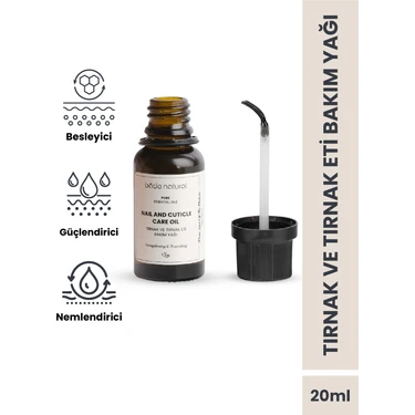 Bade Natural Tırnak ve Tırnak Eti Besleyici ve Güçlendirici Bakım Yağı 20