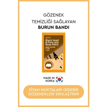 Mjcare Nose Pack - Siyah Nokta ve Gözenek Için Temizleyici Burun