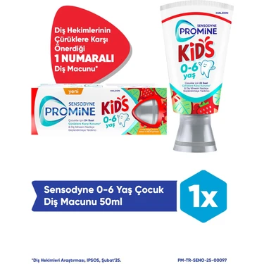 Sensodyne Promine Kids 3-5 Yaş Diş