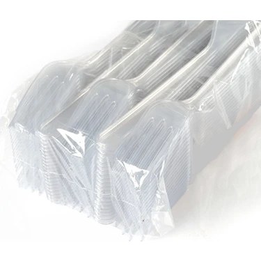 Sword Pack Swordpack Lüks Plastik Çatal 100