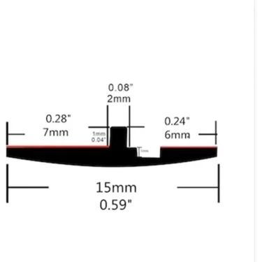 Universal Sunroof Fitili, Oto Kenar Fitili, Ön ve Arka Cam Fitili,bantlı Kauçuk
