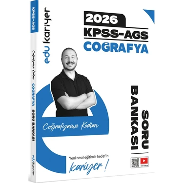 Edu Kariyer Coğrafyanın Kodları 2026 Kpss-Ags Coğrafya Video Çözümlü Soru