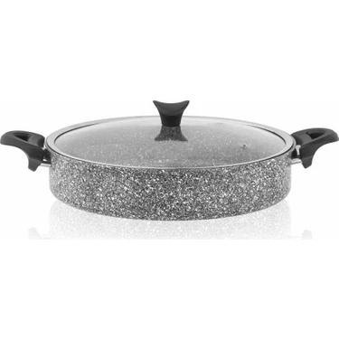 TAÇ-3464 Ultra Granit Basık Tencere 22