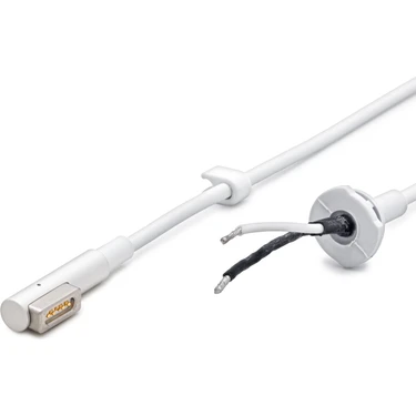 Skygo Laptop Adaptör Dc Jack Kablosu 60W L Tip Apple Macbook Uyumlu 1.2 M - Beyaz