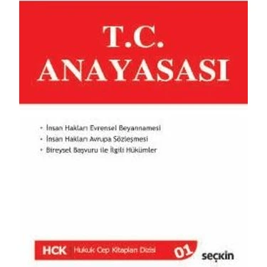 T.c. Anayasası (Cep