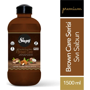 Sleepy Premium Brown Care Serisi Sıvı Sabun 1500