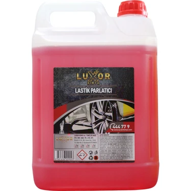 Luxor Kimya Efsane Lastik Parlatıcı 5 Lt Kolay Uygulama ile Etkili Temizlik