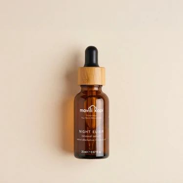 Mavili Kapı Night Elixir Yenileyici Gece Serumu | Doğal Retinol Alternatifi Bakuchiol | %100