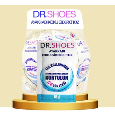 Dr. Shoes 10 Adet Ayakkabı Koku Giderici Toz 120 Gün