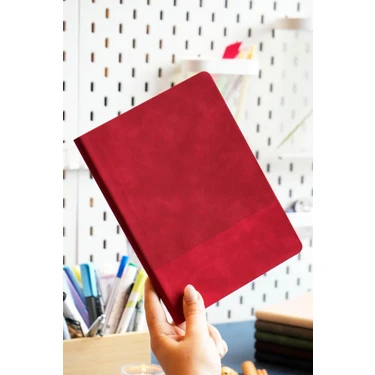 Victoria's Journals Smyth Stripes Esnek Kpk Vegan Deri Defter A5, 192 Sf. 80 Gr. Ivory. Kenar