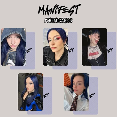 Kpop Dünyası Manıfest  '' Zeynep '' Photocards Set