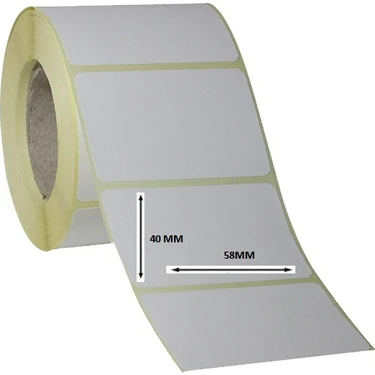 Pro Terazi Etiketi 40X58 500 Sarımlı Termal 10 Lu