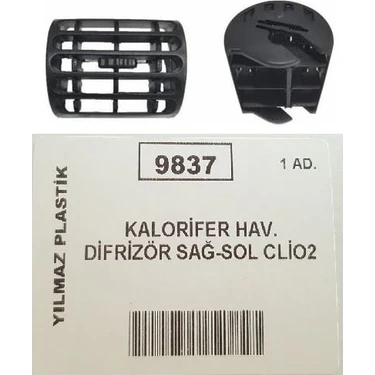Kalorıfer Hava Dıfızörü Sag-Sol Clıo Iı 7701047698 7701047697